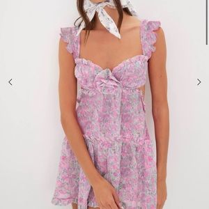 For Love and Lemons Harley Mini Dress